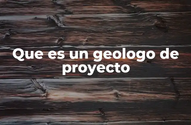 La importancia de la geología en la planificación de obras