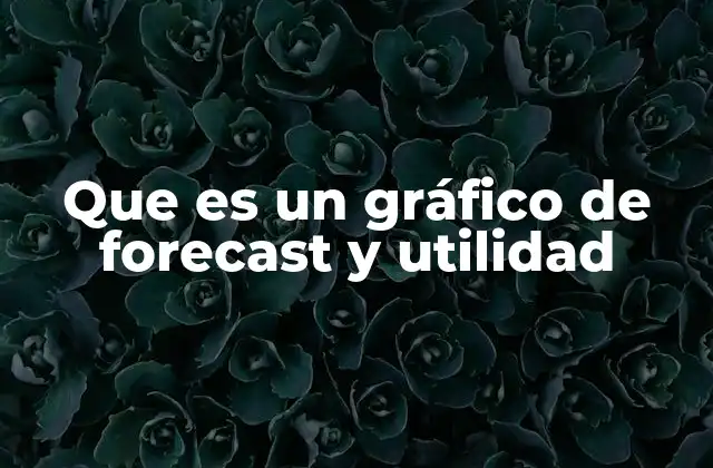 Que es un Gráfico de Forecast y Utilidad
