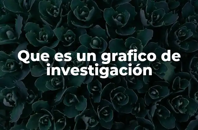 Que es un Grafico de Investigación