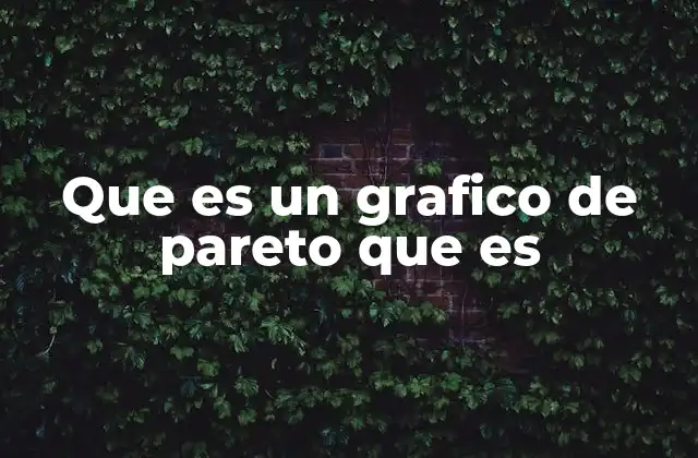 La importancia del ordenamiento en el gráfico de Pareto
