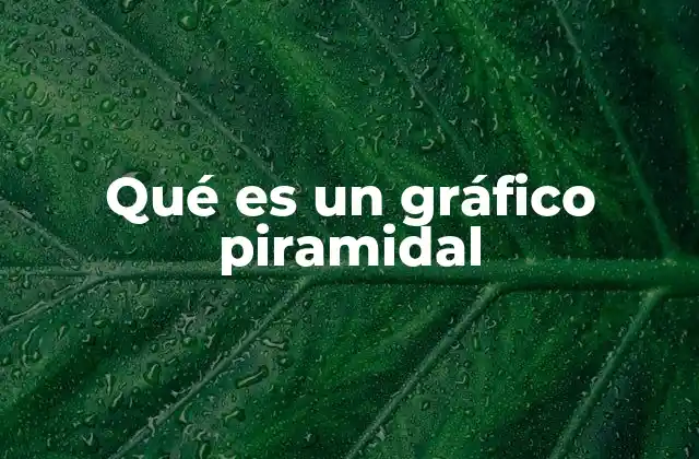 Qué es un Gráfico Piramidal