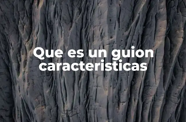 La estructura narrativa como base del guion