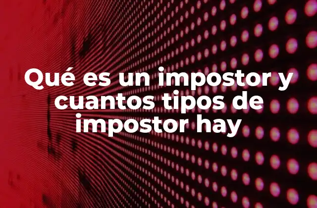El impacto del síndrome del impostor en el entorno laboral