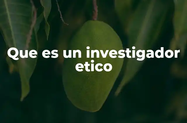 La importancia de los valores en la investigación