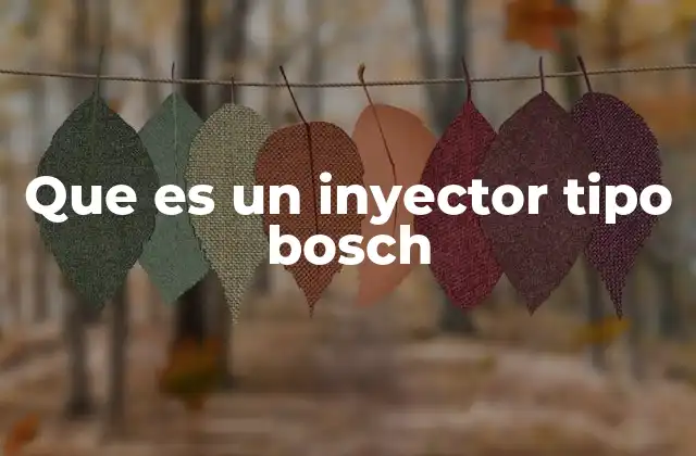 El rol del inyector en el rendimiento del motor