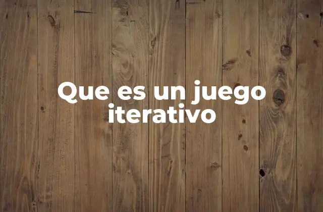 Cómo se diferencia un juego iterativo de un juego estático