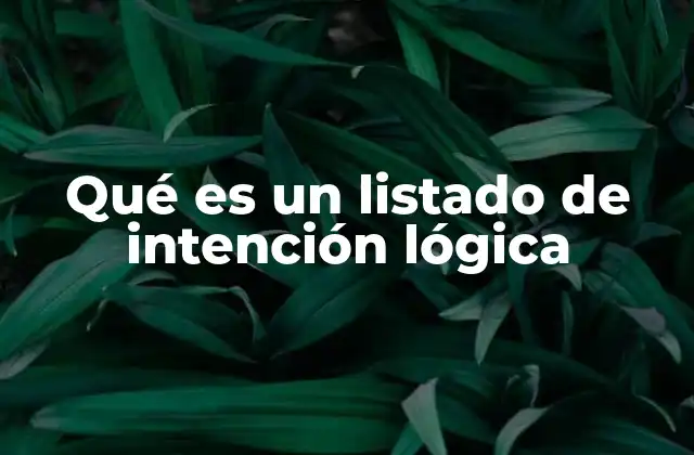 La importancia de organizar ideas con intención lógica