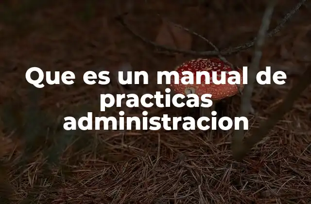 Que es un Manual de Practicas Administracion 2 La importancia de los manuales en la gestión empresarial