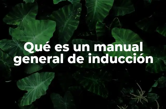 La importancia de contar con un manual de inducción bien estructurado
