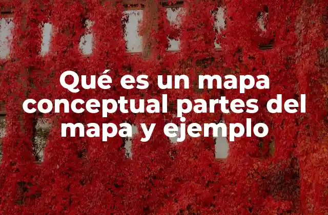 Qué es un Mapa Conceptual Partes Del Mapa y Ejemplo