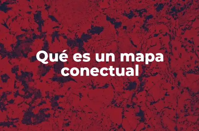 Qué es un Mapa Conectual