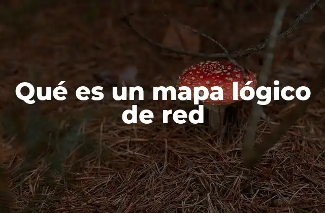 Qué es un Mapa Lógico de Red