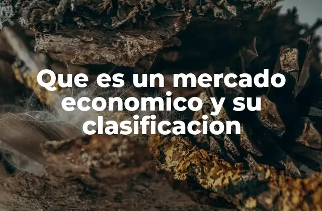 La importancia de entender los mercados económicos
