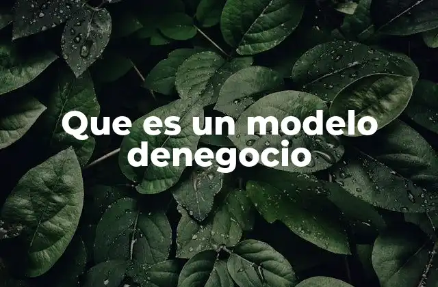La importancia de tener un modelo de negocio claro