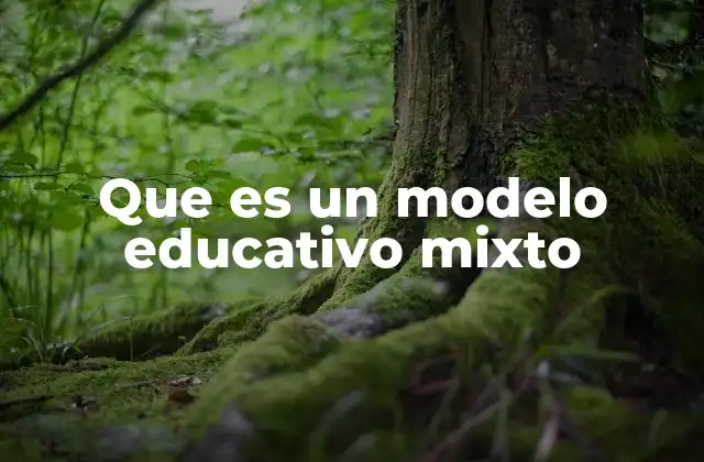 Que es un Modelo Educativo Mixto 2 La integración de tecnologías en el aula moderno