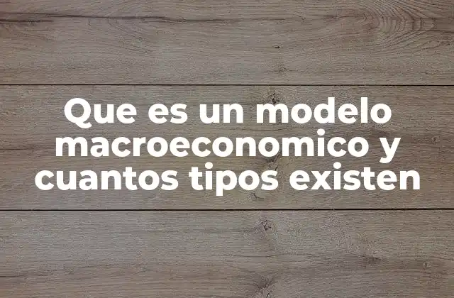 Cómo los modelos macroeconómicos reflejan la realidad económica