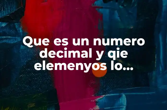 ¿Cómo se diferencia un número decimal de un número fraccionario?