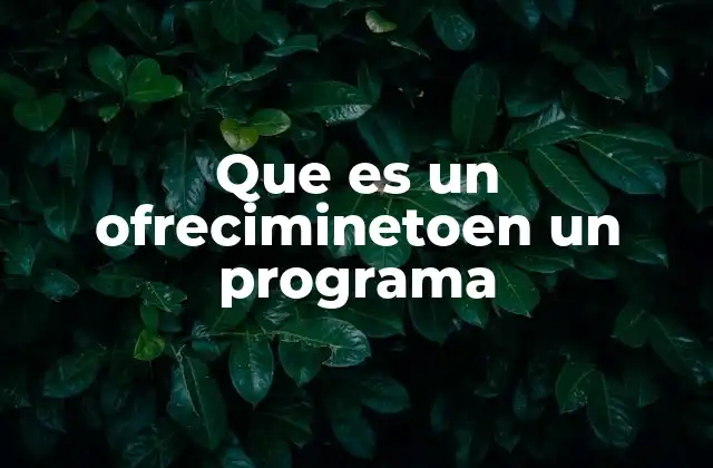 La importancia de los ofrecimientos en la comunicación mediática