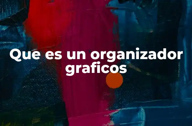 Que es un Organizador Graficos
