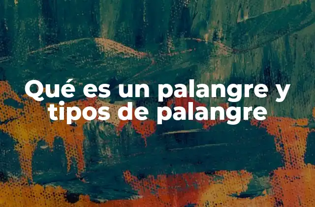 Qué es un Palangre y Tipos de Palangre