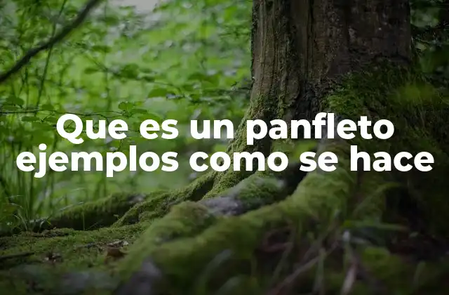 Características esenciales de un buen panfleto