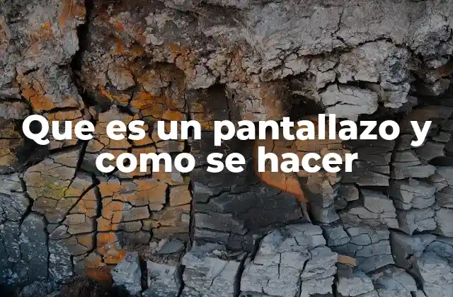 Que es un Pantallazo y como Se Hacer