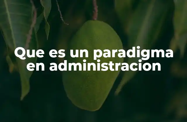 Cómo los paradigmas moldean la toma de decisiones en la gestión empresarial