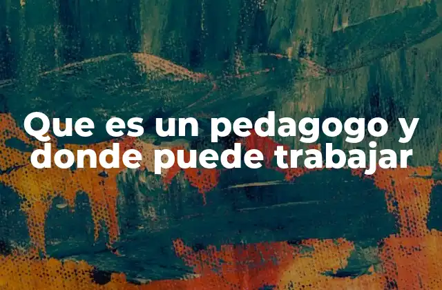 La importancia de la pedagogía en la sociedad moderna