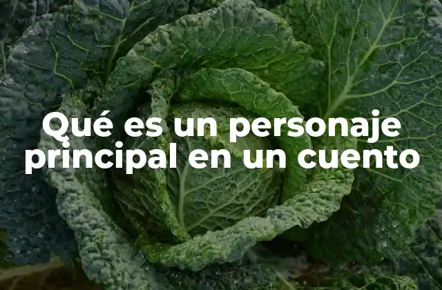 Qué es un Personaje Principal en un Cuento 2 La importancia del personaje principal en la estructura narrativa