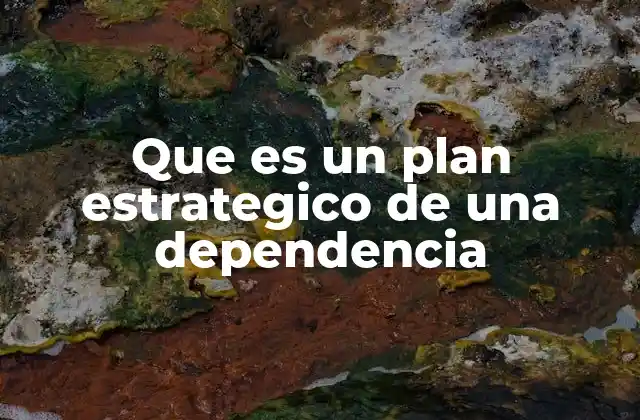 El papel del plan estratégico en la gestión pública