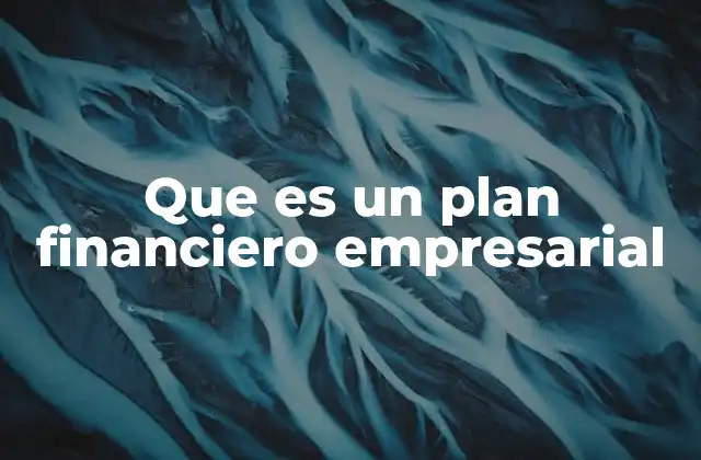 Que es un Plan Financiero Empresarial 2 La importancia de planificar la economía de una organización