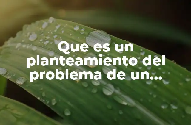 La importancia del planteamiento del problema en el desarrollo científico