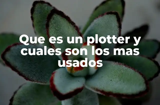 La importancia de los plotters en la industria técnica