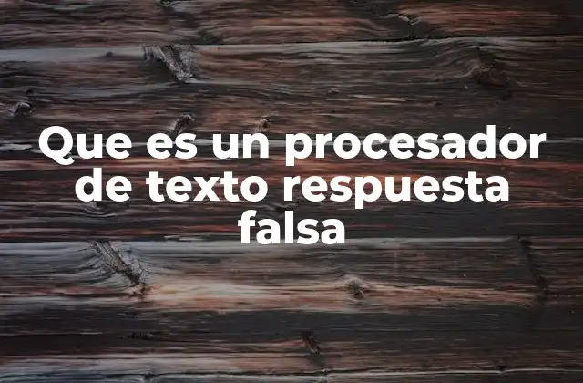 La importancia de los programas de edición de documentos