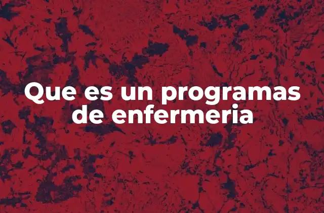 La importancia de la formación en enfermería