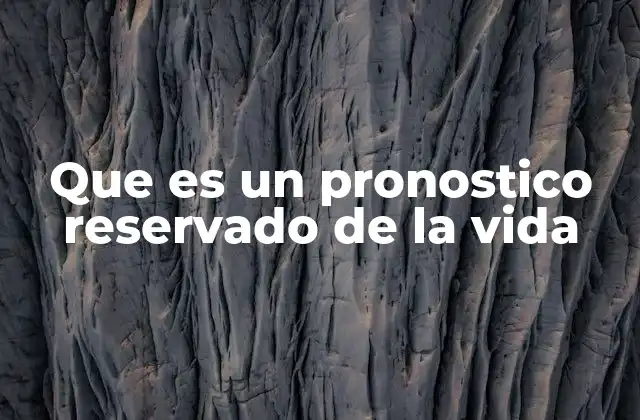 La importancia del lenguaje médico en la comunicación del pronóstico