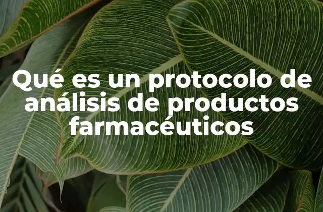 La importancia de los protocolos en la calidad farmacéutica