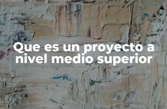 La importancia de los proyectos en la formación educativa