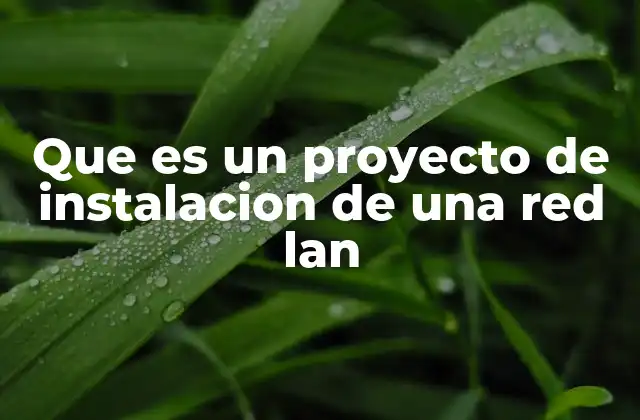 Cómo planificar una red LAN desde cero
