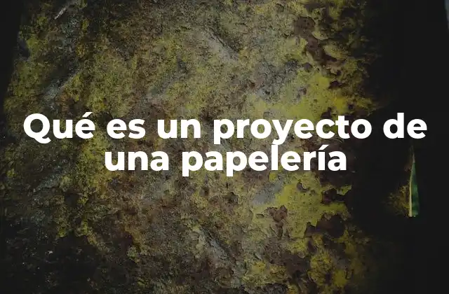 La importancia de un plan claro para una empresa de artículos de oficina