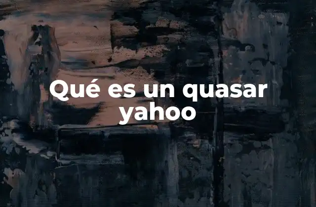 Qué es un Quasar Yahoo
