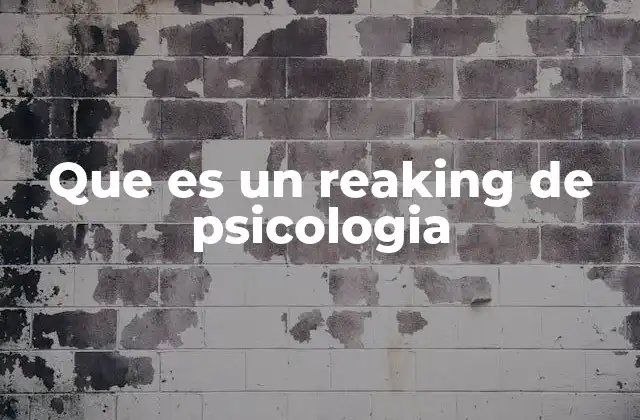 Que es un Reaking de Psicologia 2 Reacciones psicológicas y su papel en el comportamiento humano