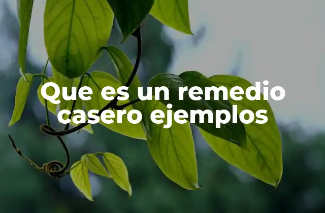 Remedios caseros como alternativa a la medicina convencional