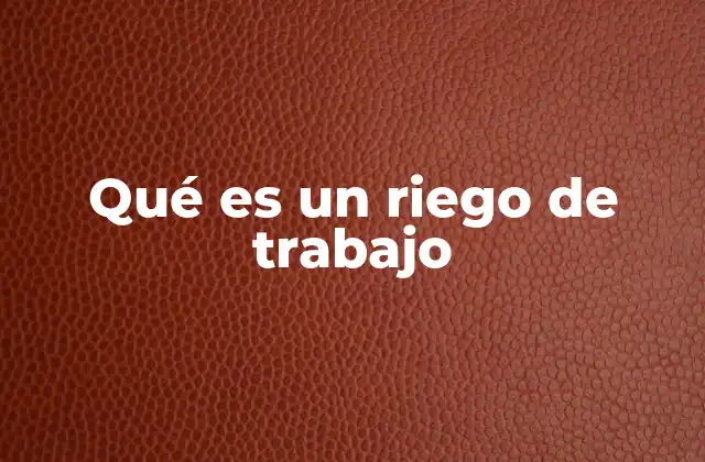 Cómo se clasifican los riesgos en el entorno laboral