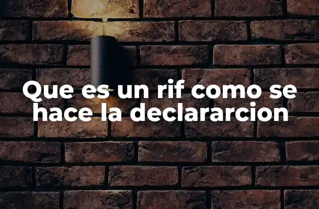 Que es un Rif como Se Hace la Declararcion 2 El RIF y su importancia en el sistema tributario venezolano