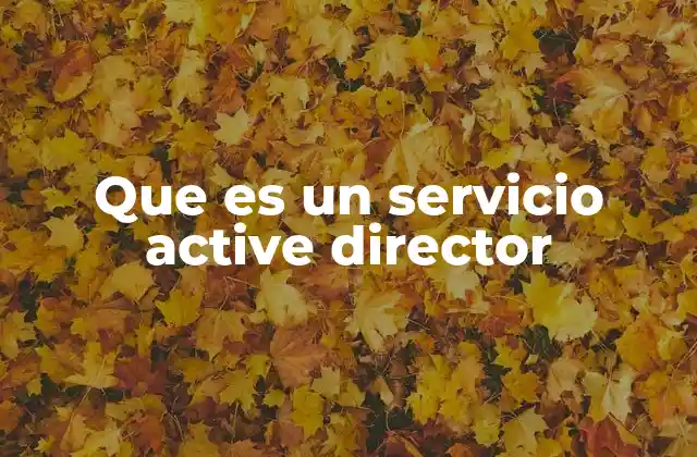 Cómo funciona Active Directory sin mencionar directamente la palabra clave