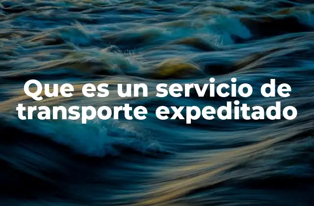 Cómo el transporte urgente está transformando la logística moderna