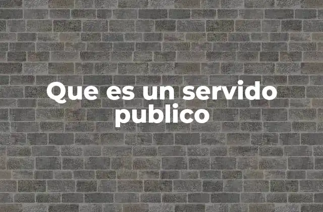 Que es un Servido Publico 2 La importancia de los servidos públicos en la planificación urbana