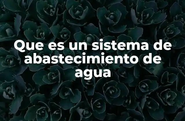 La importancia del acceso a agua potable en el desarrollo sostenible