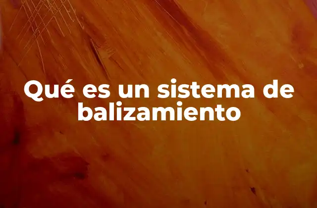 Qué es un Sistema de Balizamiento 2 El papel del balizamiento en la seguridad vial y marítima